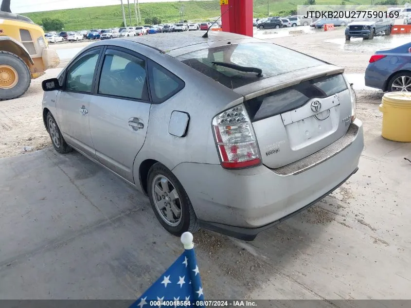 JTDKB20U277590169 2007 Toyota Prius