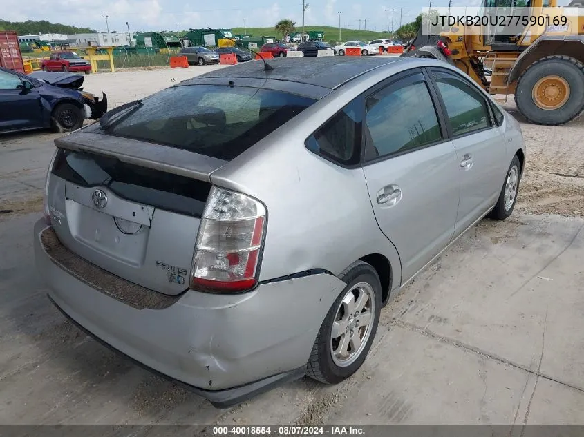 JTDKB20U277590169 2007 Toyota Prius