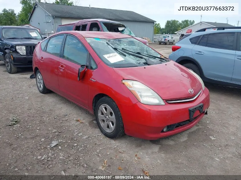 JTDKB20U377663372 2007 Toyota Prius