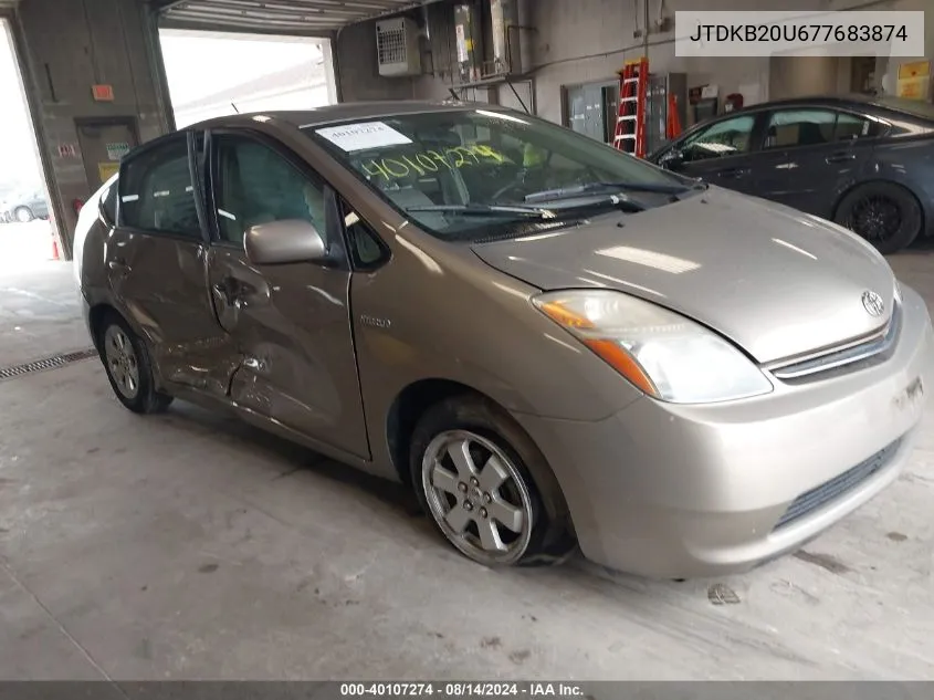 JTDKB20U677683874 2007 Toyota Prius