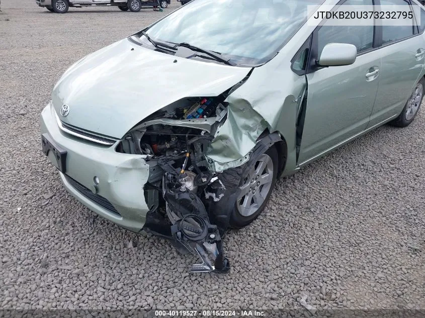 JTDKB20U373232795 2007 Toyota Prius