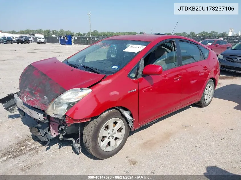 JTDKB20U173237106 2007 Toyota Prius