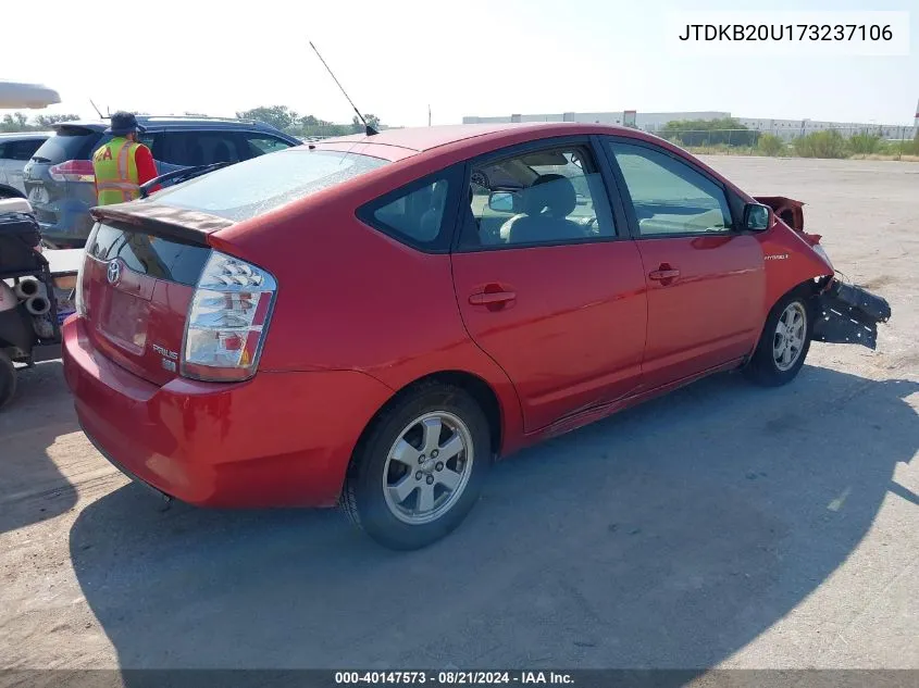 JTDKB20U173237106 2007 Toyota Prius