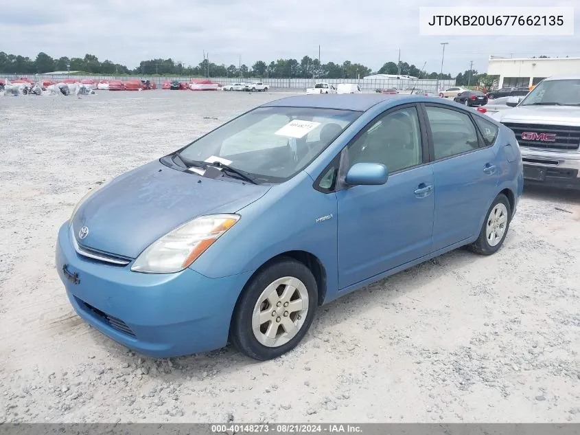 JTDKB20U677662135 2007 Toyota Prius