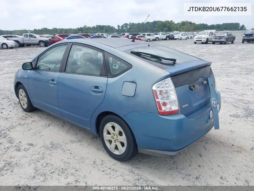 JTDKB20U677662135 2007 Toyota Prius