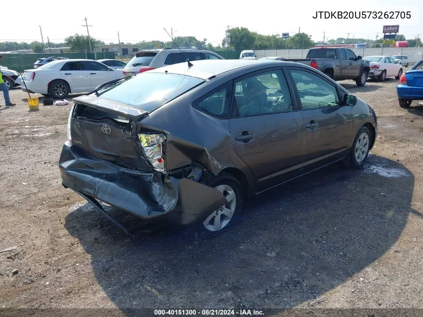 JTDKB20U573262705 2007 Toyota Prius