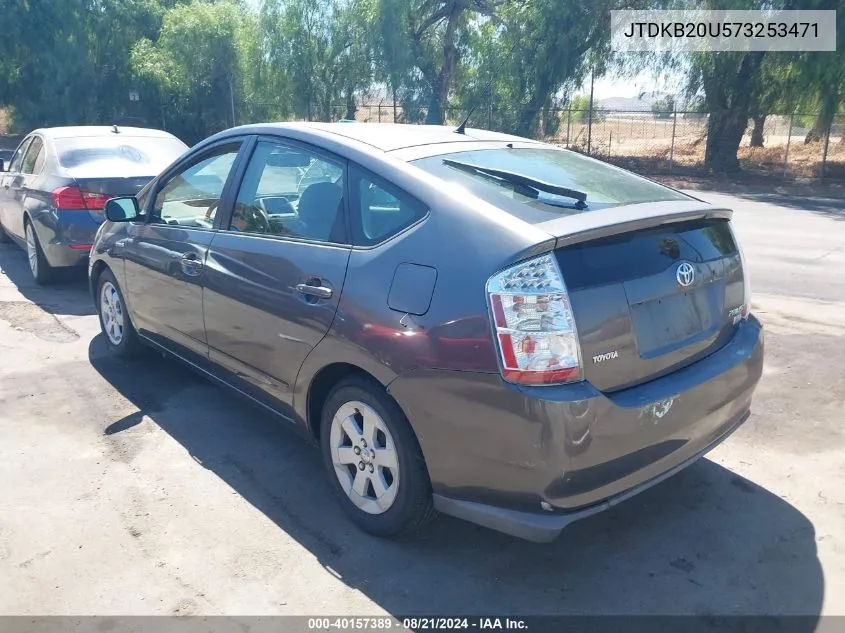 2007 Toyota Prius VIN: JTDKB20U573253471 Lot: 40157389