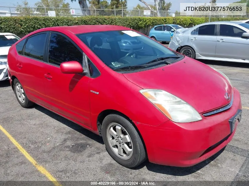 JTDKB20U377576653 2007 Toyota Prius