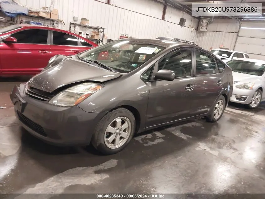 JTDKB20U973296386 2007 Toyota Prius