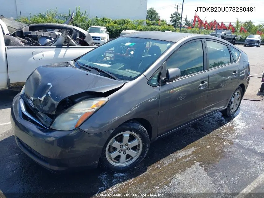 JTDKB20U073280481 2007 Toyota Prius