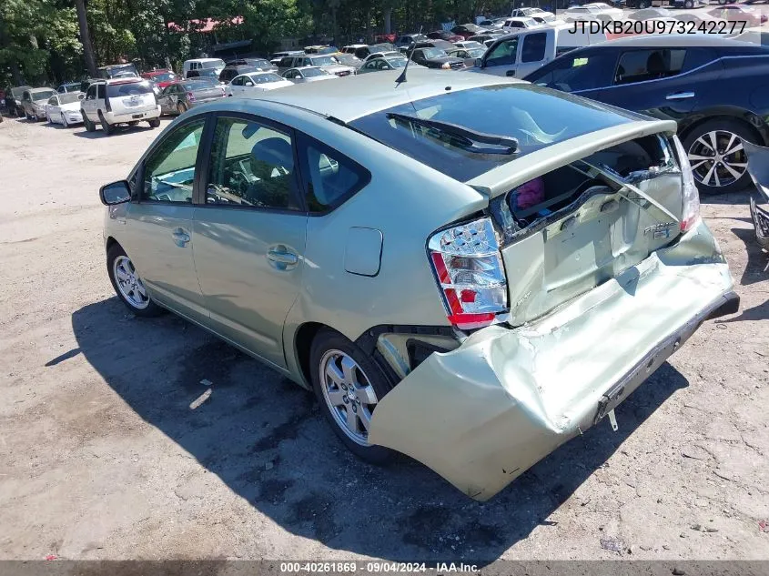 2007 Toyota Prius VIN: JTDKB20U973242277 Lot: 40261869