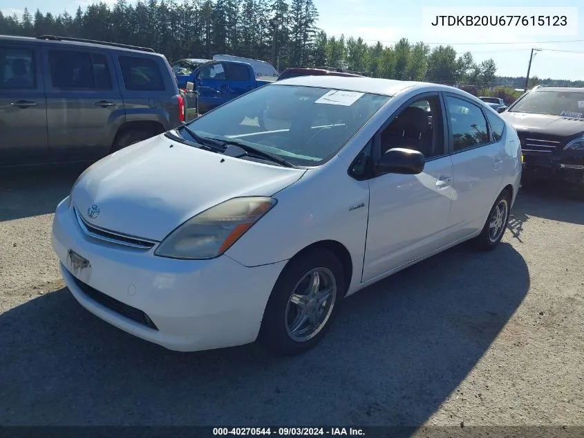 JTDKB20U677615123 2007 Toyota Prius