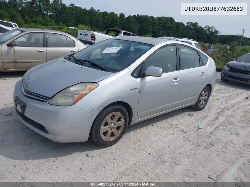 JTDKB20U877632683 2007 Toyota Prius