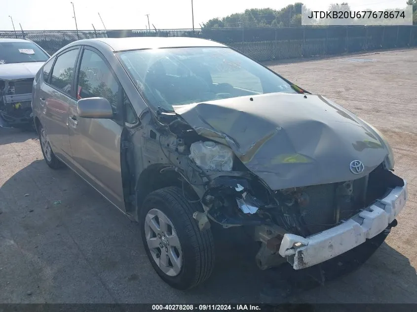 JTDKB20U677678674 2007 Toyota Prius