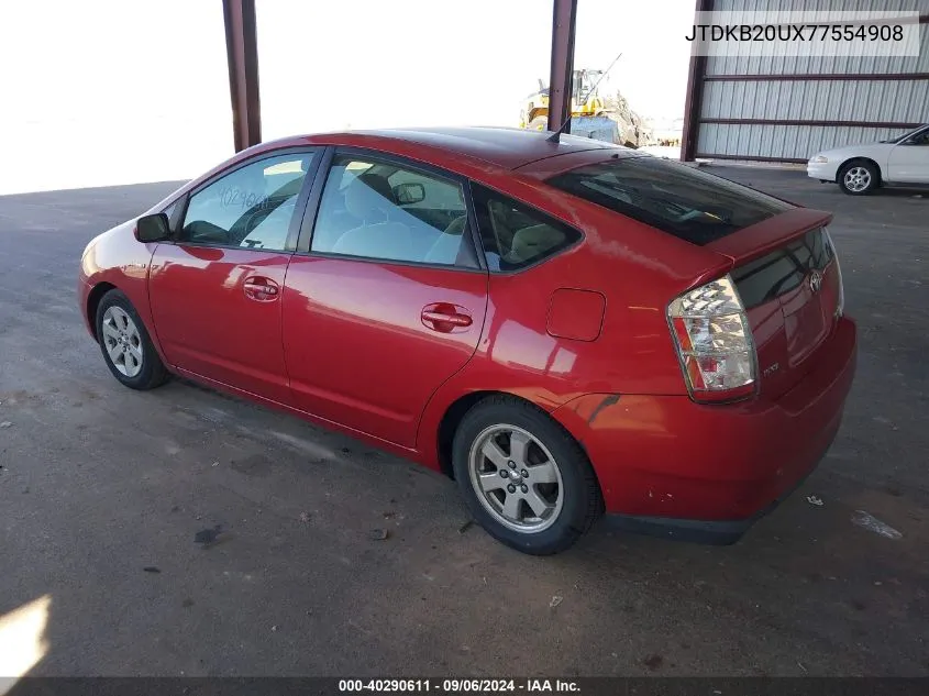 JTDKB20UX77554908 2007 Toyota Prius