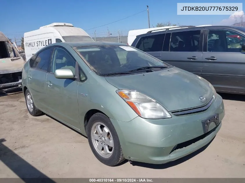 JTDKB20U777675329 2007 Toyota Prius