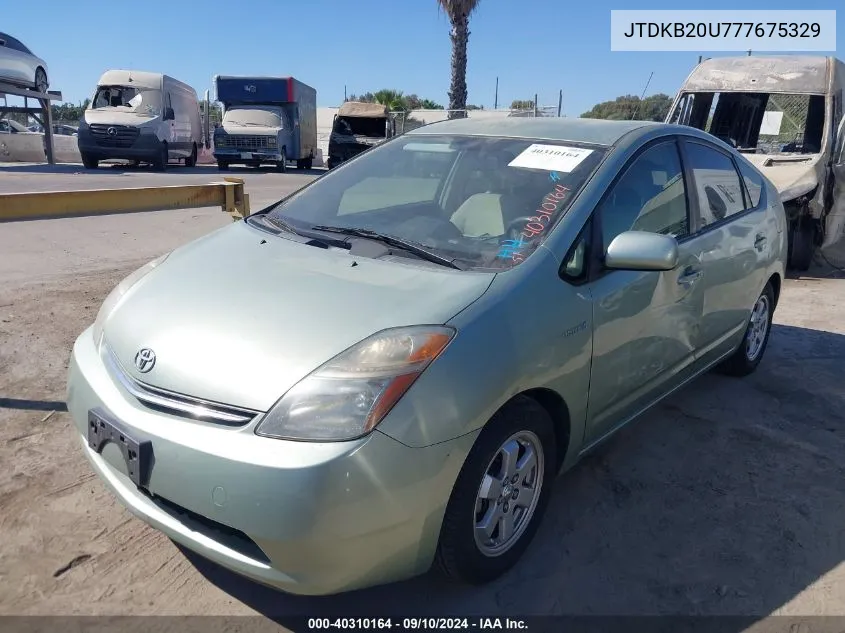 JTDKB20U777675329 2007 Toyota Prius