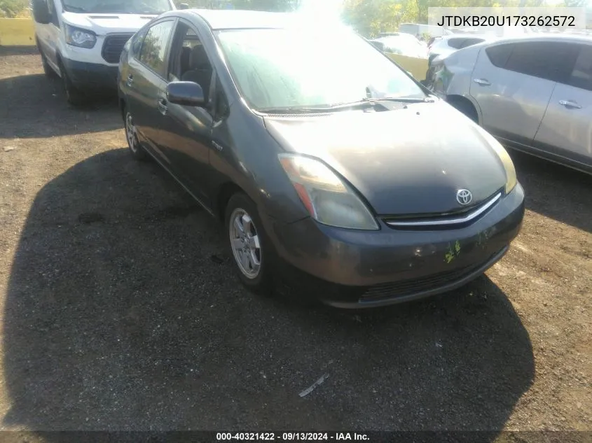 JTDKB20U173262572 2007 Toyota Prius