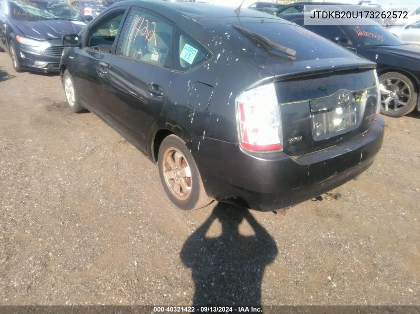 JTDKB20U173262572 2007 Toyota Prius