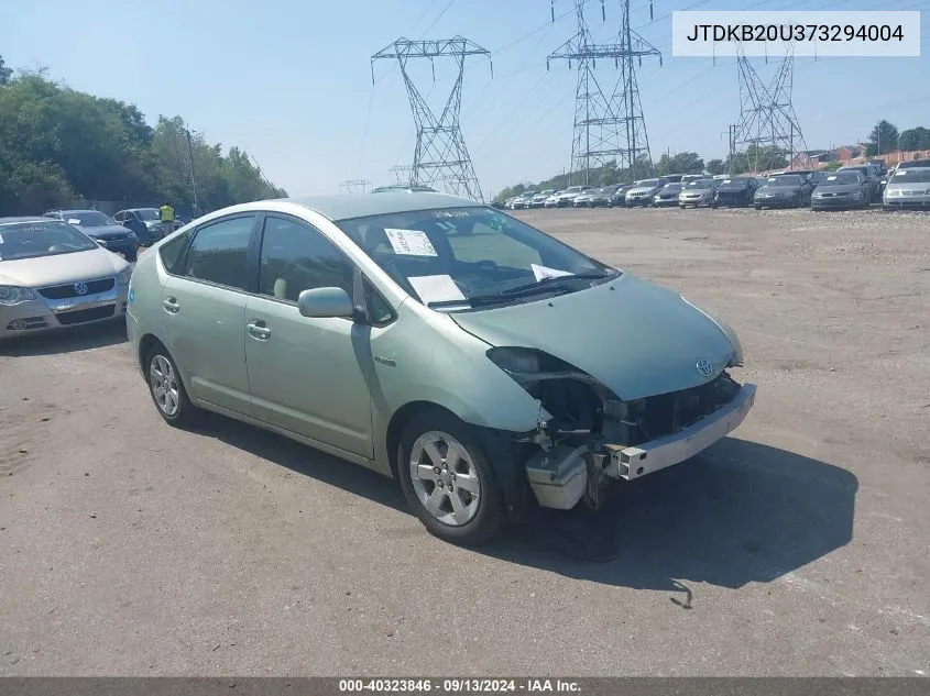 2007 Toyota Prius VIN: JTDKB20U373294004 Lot: 40323846