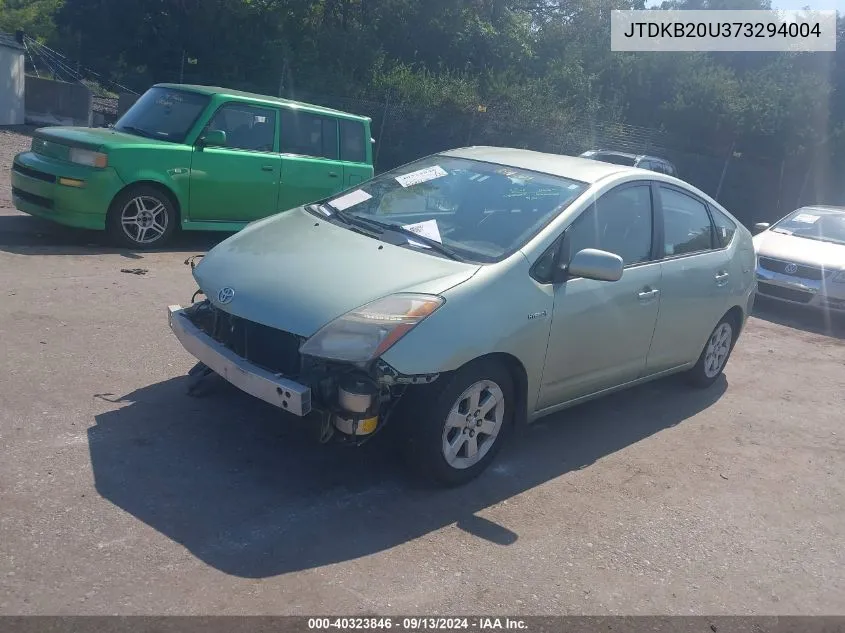 2007 Toyota Prius VIN: JTDKB20U373294004 Lot: 40323846