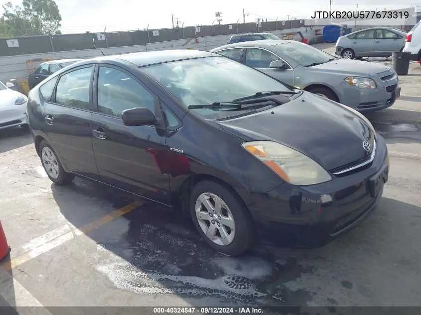 JTDKB20U577673319 2007 Toyota Prius