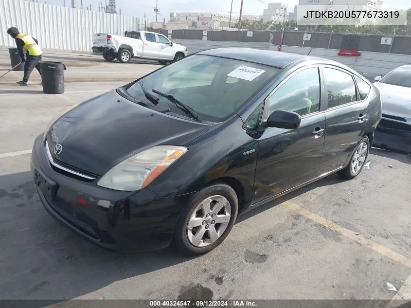 JTDKB20U577673319 2007 Toyota Prius