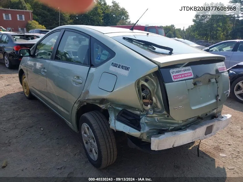 JTDKB20U377608968 2007 Toyota Prius