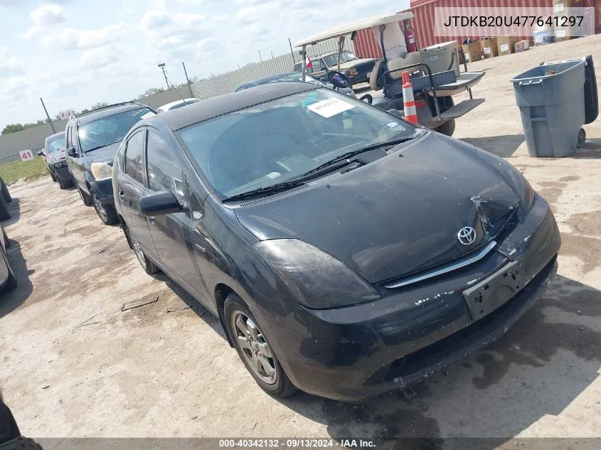 JTDKB20U477641297 2007 Toyota Prius