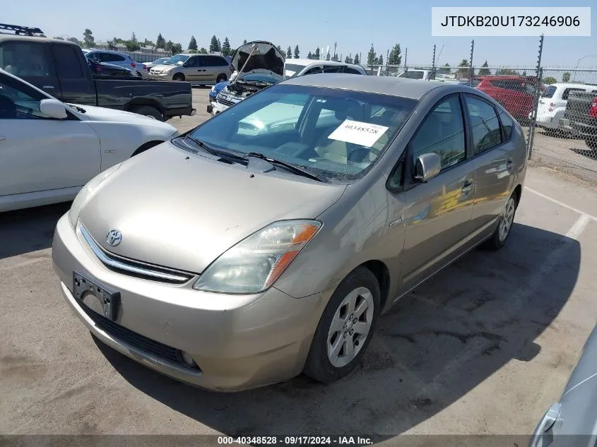 2007 Toyota Prius VIN: JTDKB20U173246906 Lot: 40348528