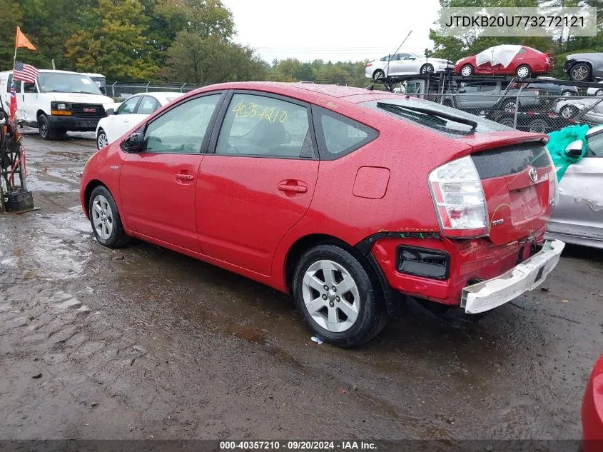 2007 Toyota Prius VIN: JTDKB20U773272121 Lot: 40357210