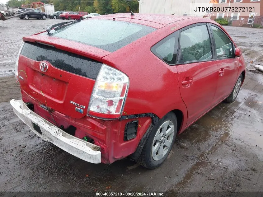 2007 Toyota Prius VIN: JTDKB20U773272121 Lot: 40357210