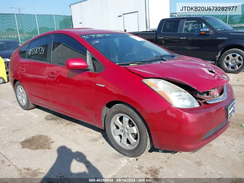 JTDKB20U673282977 2007 Toyota Prius