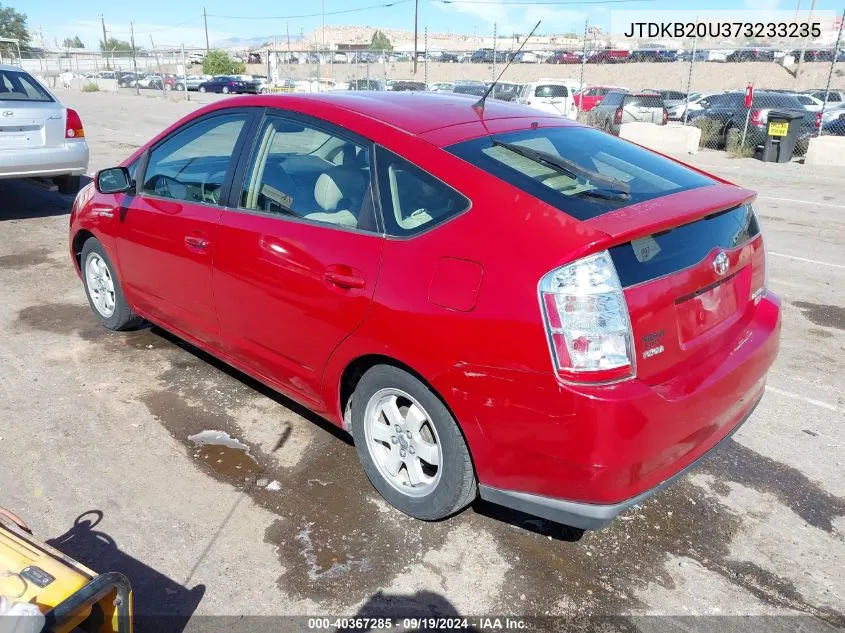 2007 Toyota Prius VIN: JTDKB20U373233235 Lot: 40367285