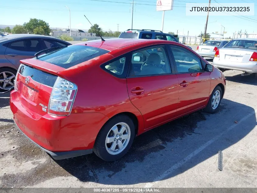 2007 Toyota Prius VIN: JTDKB20U373233235 Lot: 40367285