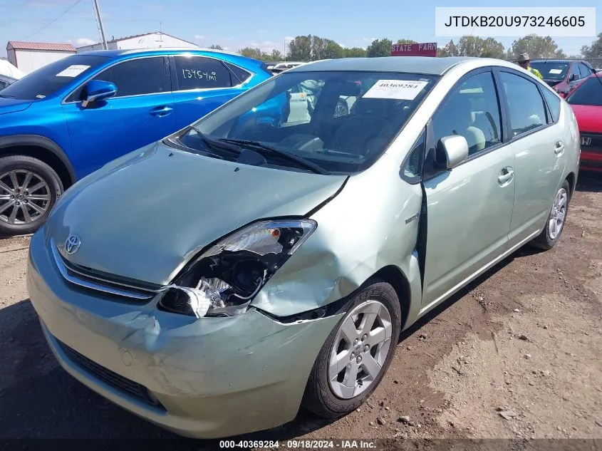 2007 Toyota Prius VIN: JTDKB20U973246605 Lot: 40369284