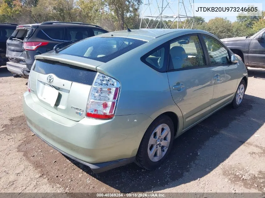 2007 Toyota Prius VIN: JTDKB20U973246605 Lot: 40369284