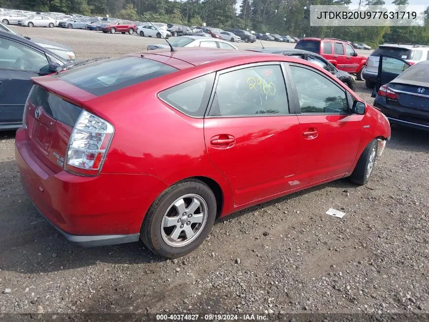 JTDKB20U977631719 2007 Toyota Prius