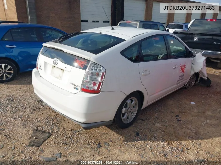 2007 Toyota Prius VIN: JTDKB20U373271483 Lot: 40376256