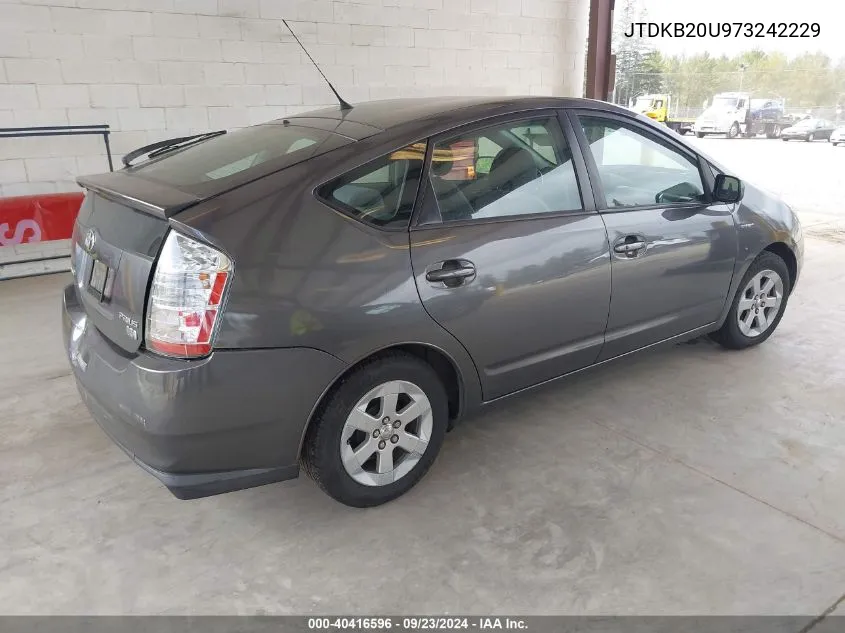 JTDKB20U973242229 2007 Toyota Prius