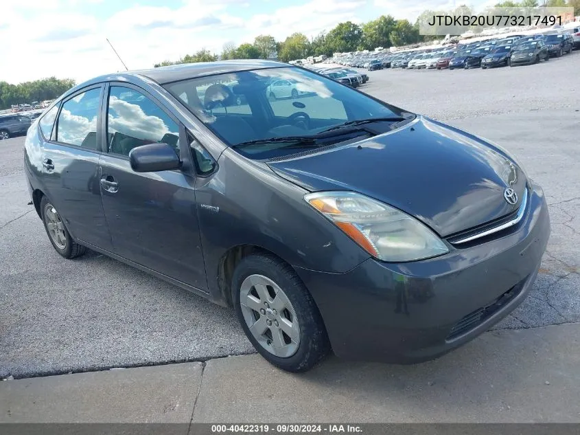 JTDKB20U773217491 2007 Toyota Prius