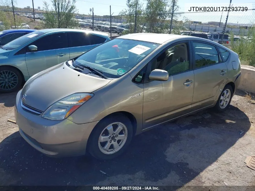 JTDKB20U173293739 2007 Toyota Prius