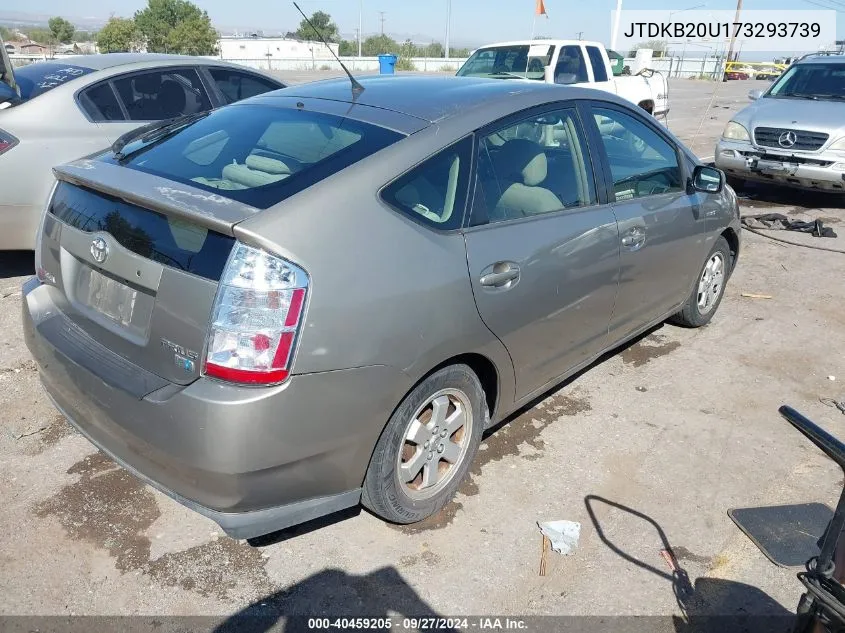 JTDKB20U173293739 2007 Toyota Prius