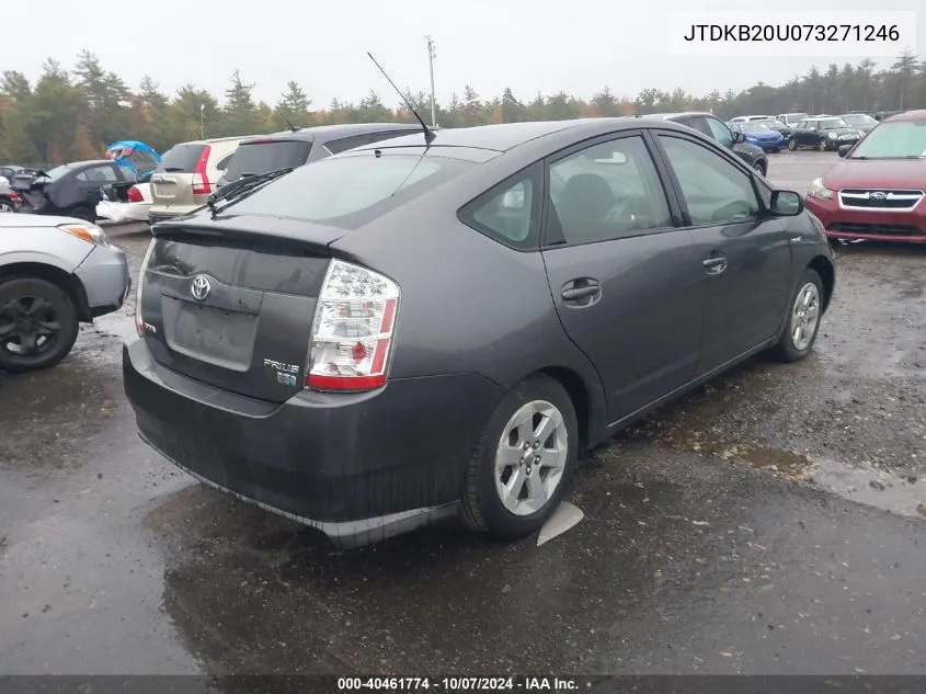 2007 Toyota Prius VIN: JTDKB20U073271246 Lot: 40461774