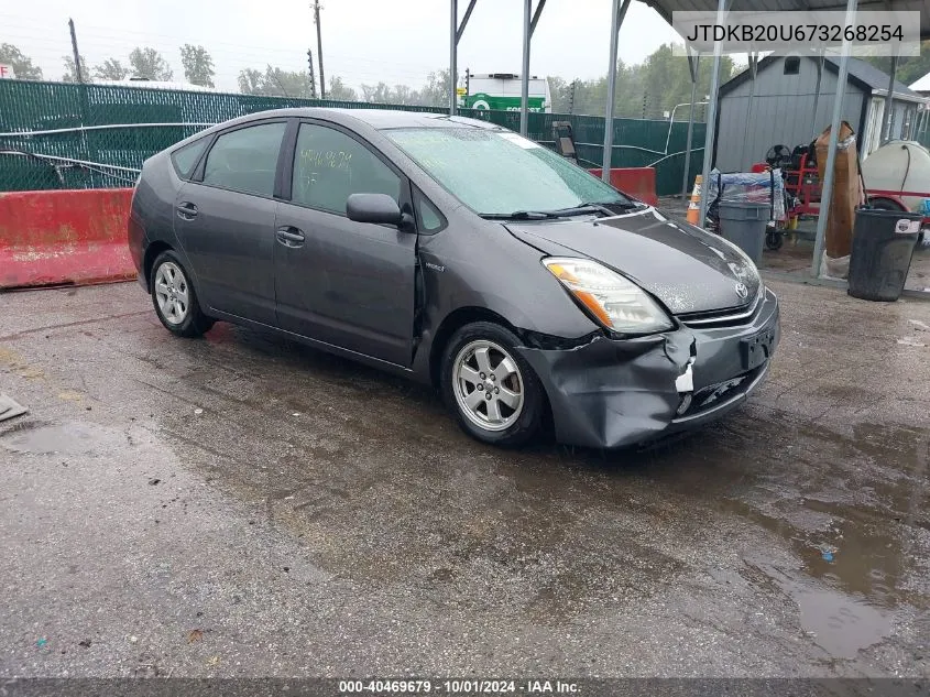 JTDKB20U673268254 2007 Toyota Prius