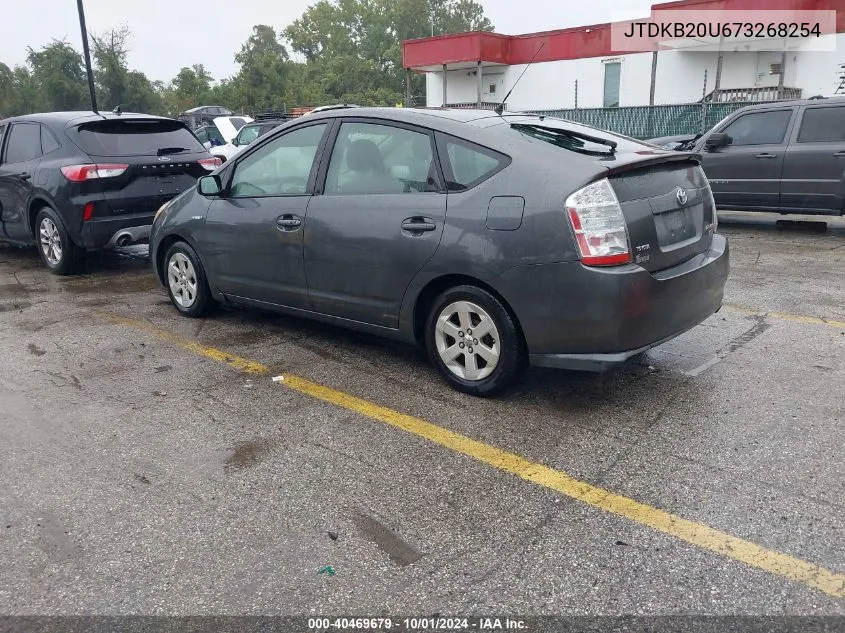 JTDKB20U673268254 2007 Toyota Prius