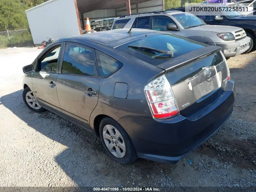 2007 Toyota Prius VIN: JTDKB20U573258511 Lot: 40471095