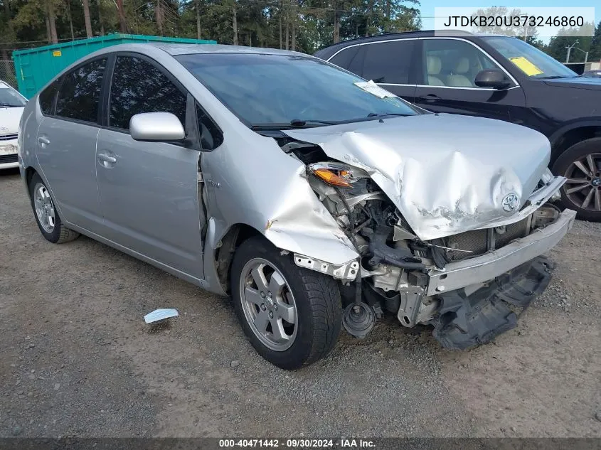 2007 Toyota Prius VIN: JTDKB20U373246860 Lot: 40471442