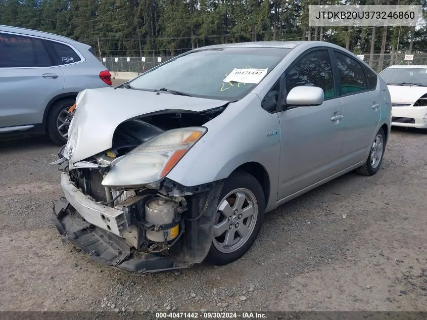 2007 Toyota Prius VIN: JTDKB20U373246860 Lot: 40471442