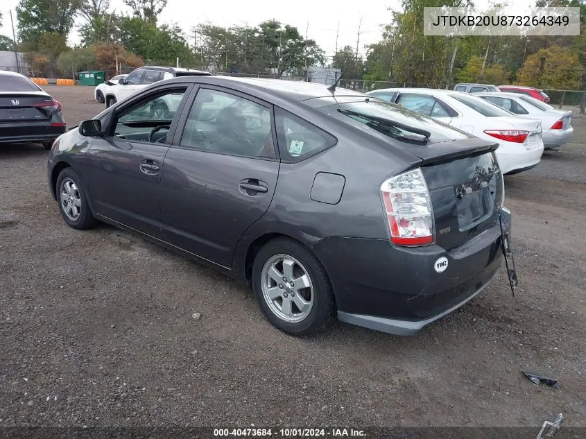 JTDKB20U873264349 2007 Toyota Prius Base (Cvt-E)